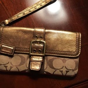 Coach wristlet